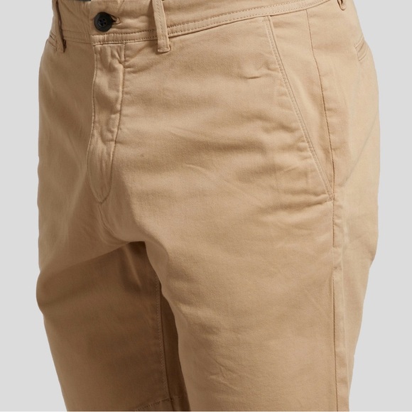Grayers Mens PRECISION STRETCH CHINO SHORTS (8" INSEAM) - KHAKI - Picture 4 of 14